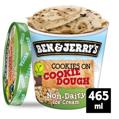 Ben & Jerry's Non Dairy Cookies on Cookie Dough 465ml